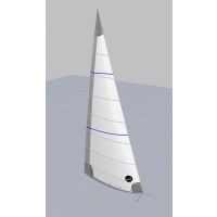 Cruising Cross cut mainsail